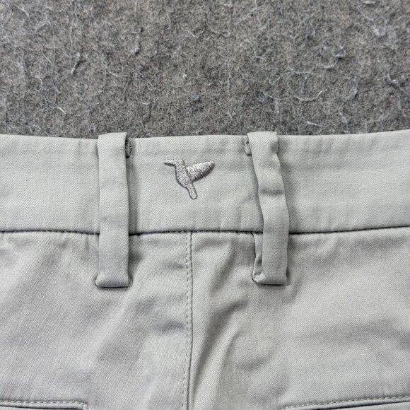 Birddogs Boom Pants Men 28 x 30 Light Gray Nylon Lined Stretch Taper Boomstick - Picture 8 of 16
